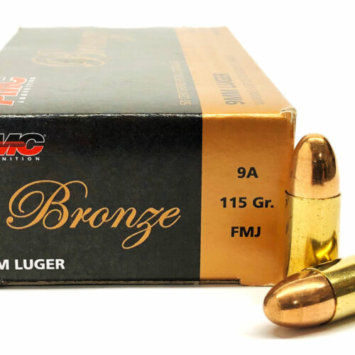 PMC Bronze 9mm Luger - 50 Rnds 115 Grain FMJ