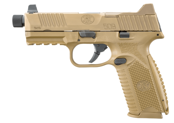 FN 509 TACTICAL 4.5" 9MM 24RD FDE