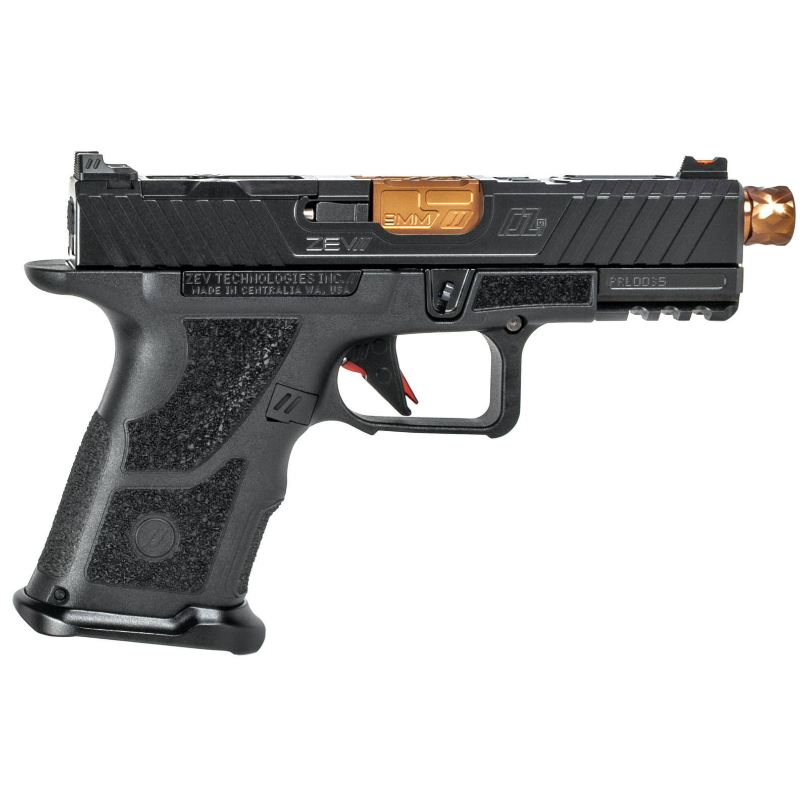 Zev OZ9c Elite Compact Threaded Pistol
