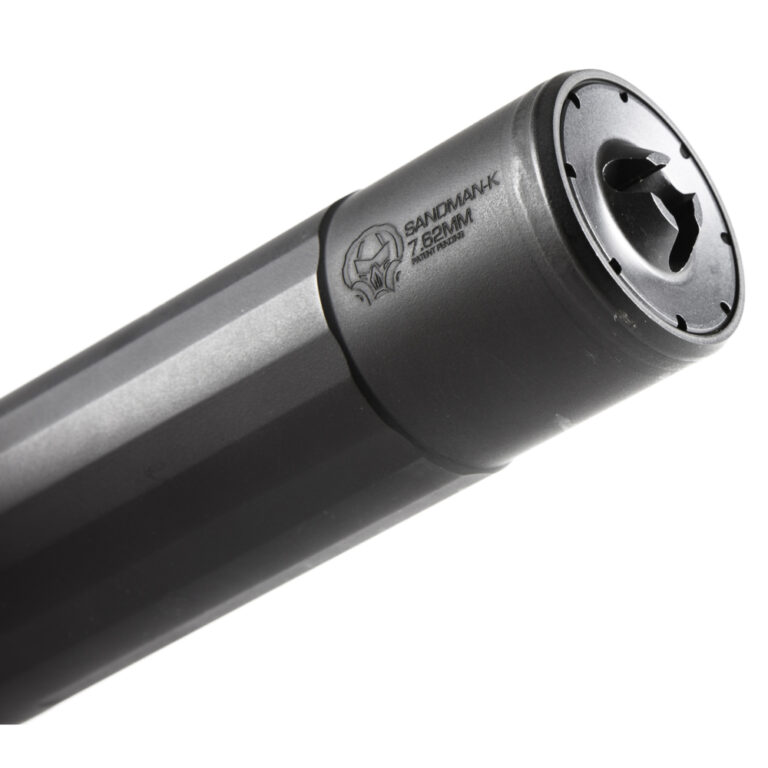 DeadAir Armament Front Cap Fits Dead Air Sandman/Pyro 7.62MM Black