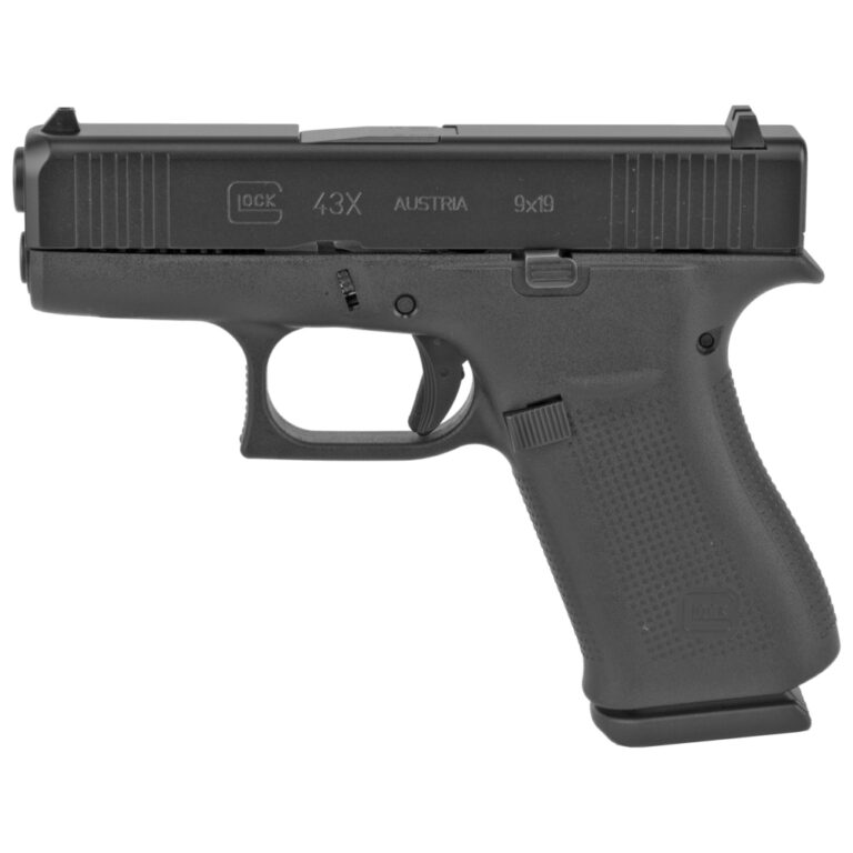 Glock 43X Sub-Compact 9MM Black