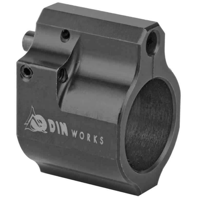 Odin Works Adjustable Low Profile Gas Block .750 Diameter Black