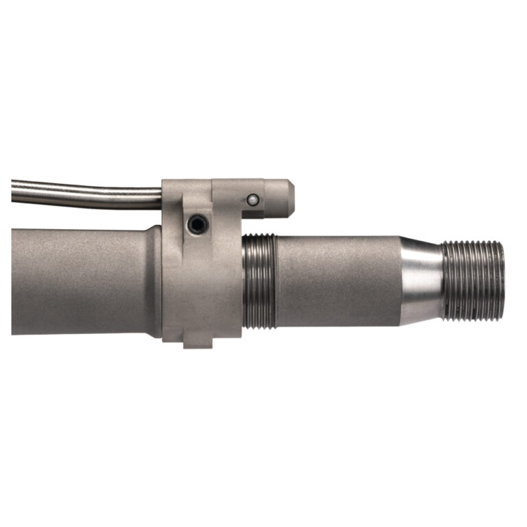 Q Adjustable Gas Block Fits Honey Badger Gray