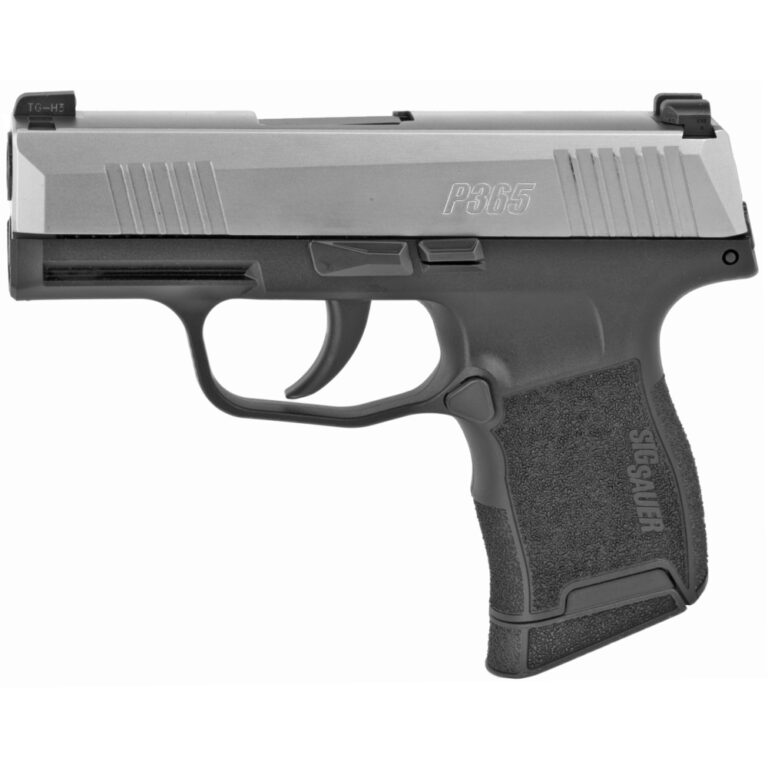 Sig Sauer P365 9MM Stainless Slide Black Frame XRAY3 Day/Night Sights