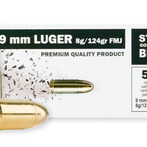 STV Technologies Golden Bee 9MM Luger 124gr FMJ Ammunition