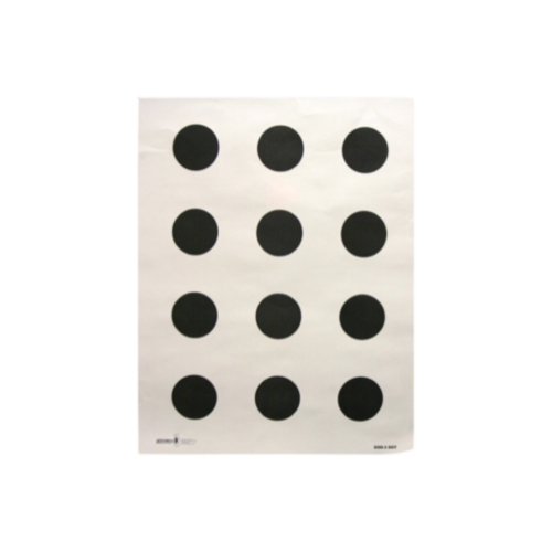 SpeedWell Targets DOD 3 Dot Target (Box of 500)