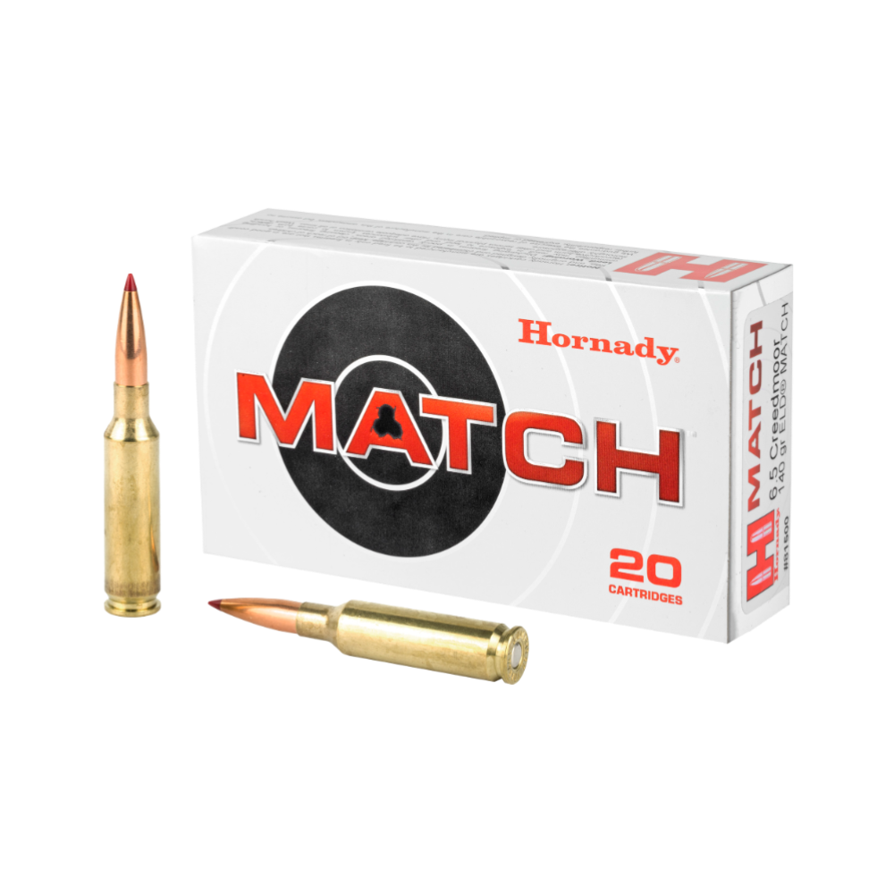 Hornady Match 6.5 Creedmoor 140 Grain ELD Match
