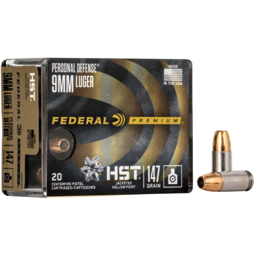 Federal Premium 9MM 147 Grain Jacketed Hollow Point