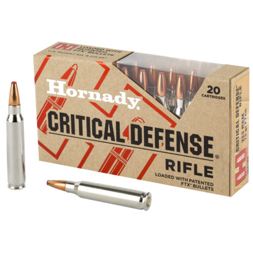 Hornady Critical Defense 223 Remington 73 Grain FlexTip
