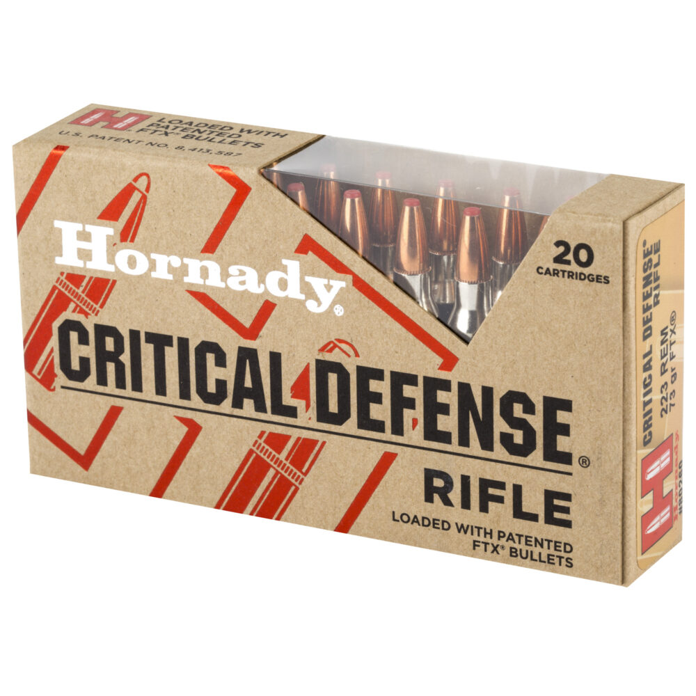 Hornady Critical Defense 223 Remington 73 Grain FlexTip - Image 3